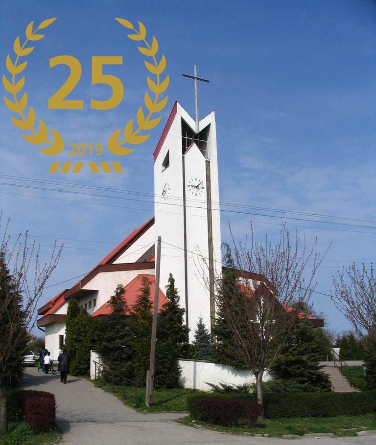kostol horna kralova 25rokov