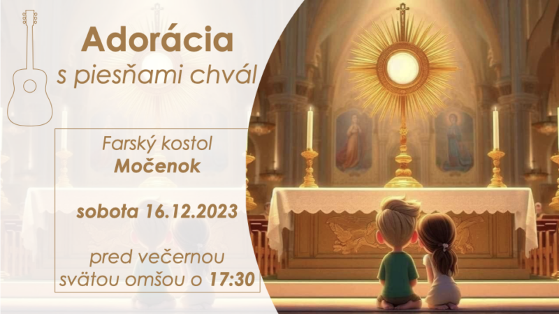 Adorácia – december