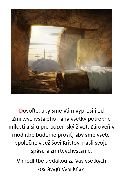 velkonocny pozdrav