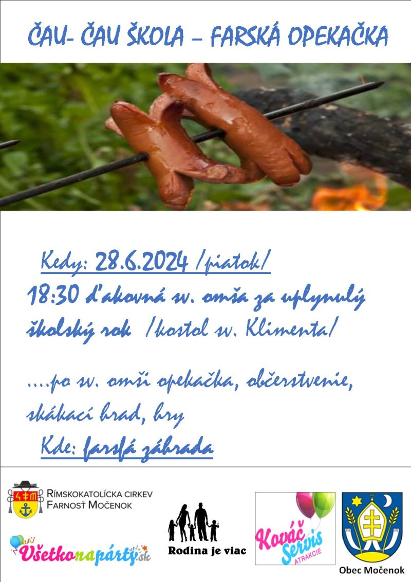 cau cau škola farska opekačka 2024