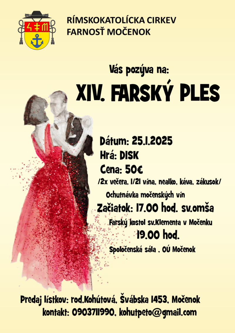 ples 25.1.2025 plagát