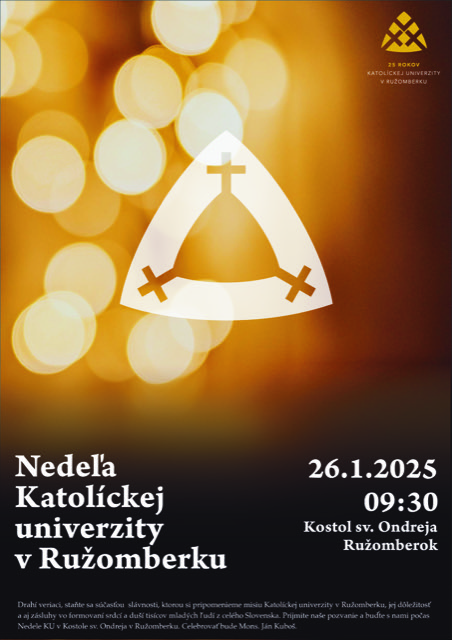 Nedeľa KU plagát
